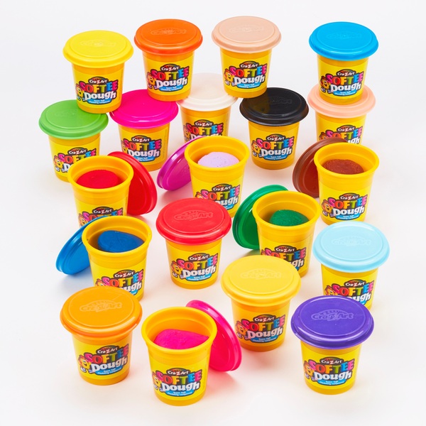 Cra-Z-Art Softee Dough 20 Pack - Smyths Toys Ireland