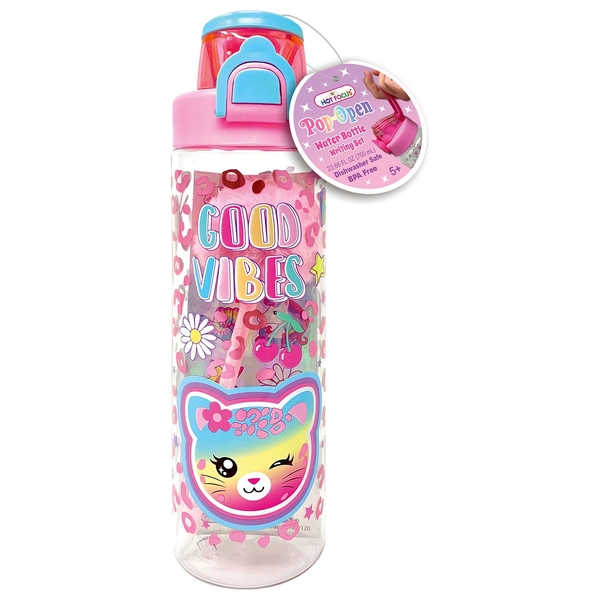 Hot Focus Pop Open Water Bottle Writing Set Assortment Smyths Toys Uk - pop bottles roblox