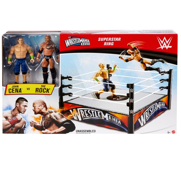 WWE Wrestlemania Ring Bundle - Smyths Toys UK