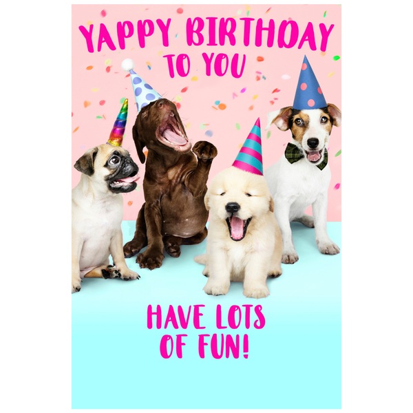 Pups Birthday Card | Smyths Toys UK