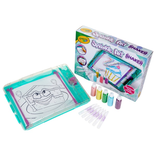 Crayola Sprinkle Art Shaker Set Smyths Toys UK