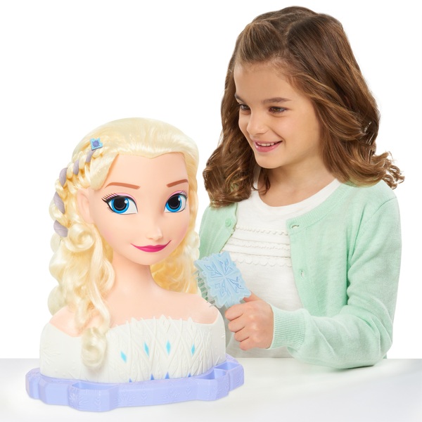 Disney Frozen 2 Deluxe Elsa Styling Head | Smyths Toys UK