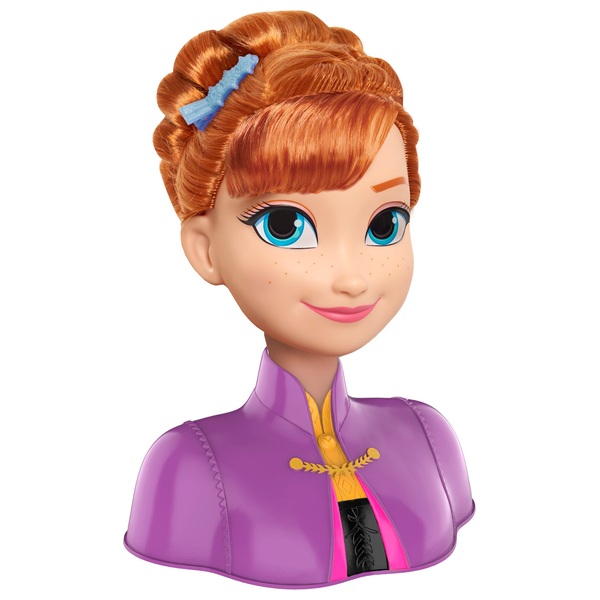 Disney Frozen 2 Basic Anna Styling Head - Smyths Toys UK