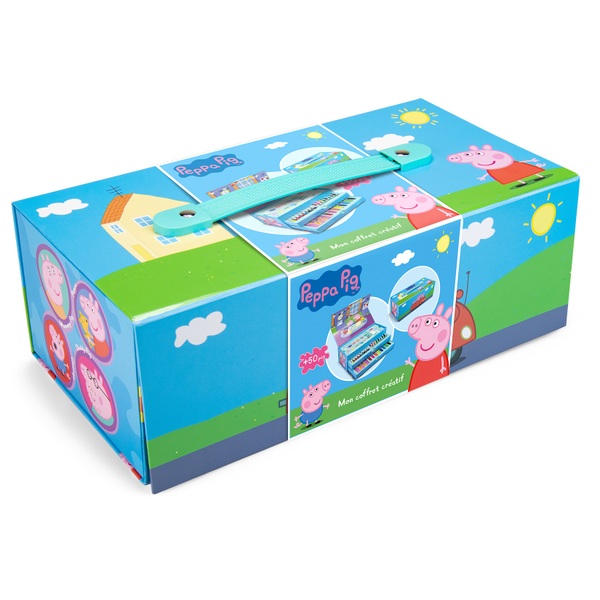 Peppa Pig Creative Art Box Smyths Toys UK