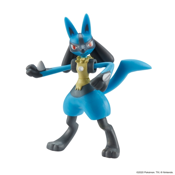 Pokémon Lucario Battle Figure - Smyths Toys UK