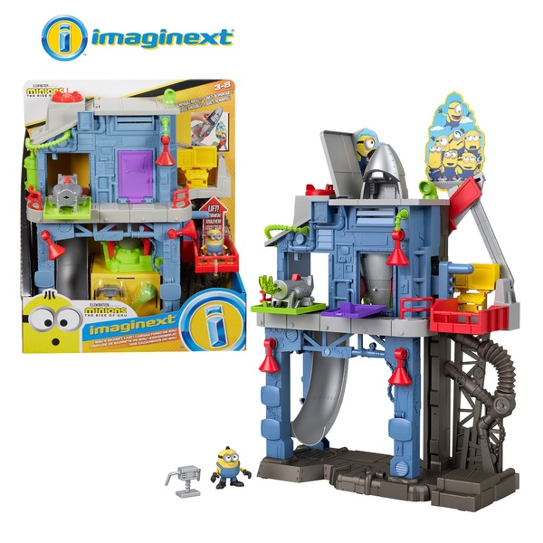 imaginext minion playset