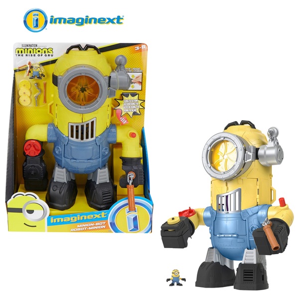 imaginext minion playset