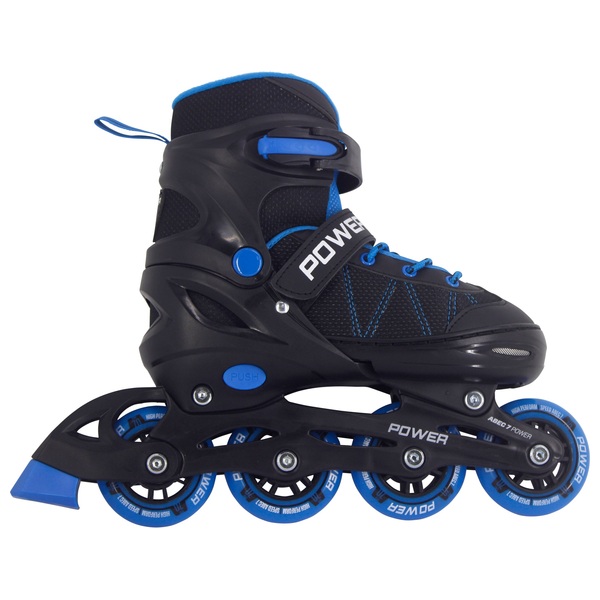 Adjustable Inline Skate Blue Black 24 Smyths Toys UK