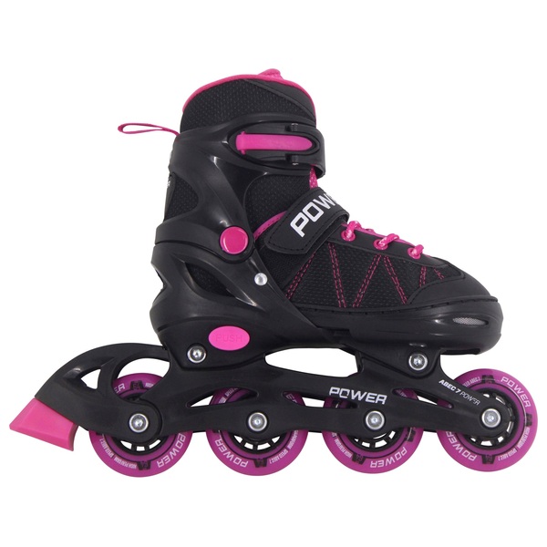 Adjustable Inline Skate Pink Black 57 Smyths Toys Ireland