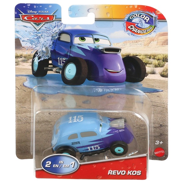 Disney Cars ColourChanging Diecast Car Revo Kos 155 Scale Smyths