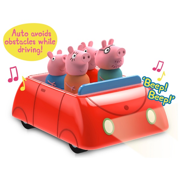 Peppa Pig Peppa’s Clever Car with Lights and Sounds | Smyths Toys UK