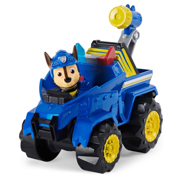 PAW Patrol Dino Rescue Chase’s Deluxe Rev Up Vehicle with Mystery ...