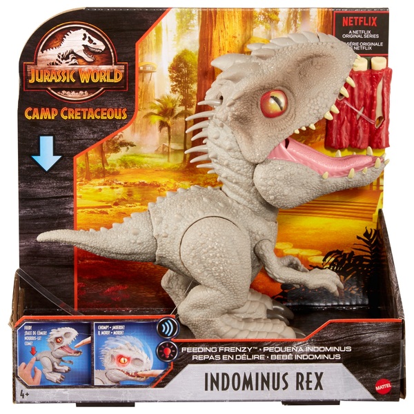Jurassic World Feeding Frenzy Indominus Rex Smyths Toys Ireland - roblox jurassic world camp cretaceous