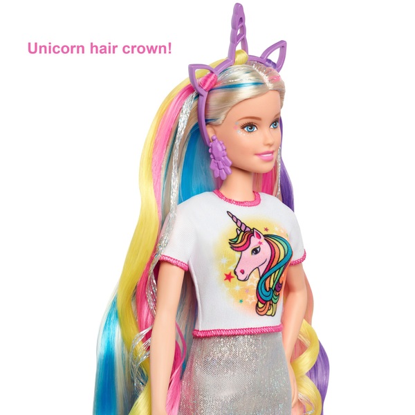 barbie doll with unicorn