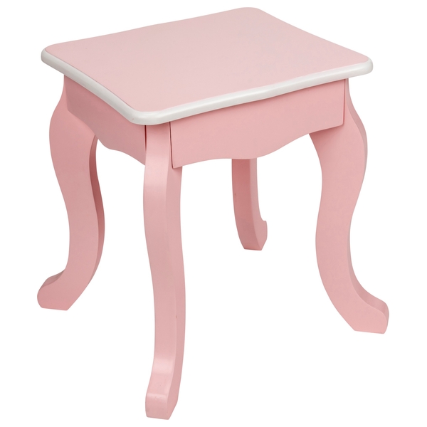 Kids’ Wooden Vanity Table with Stool Smyths Toys UK