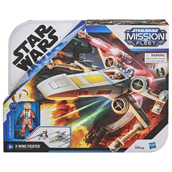 Star Wars Mission Fleet Stellar Class Luke Skywalker X-wing Fighter ...