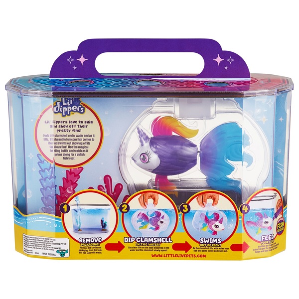 Little Live Pets Lil Dippers Fish Tank Playset | Smyths Toys UK