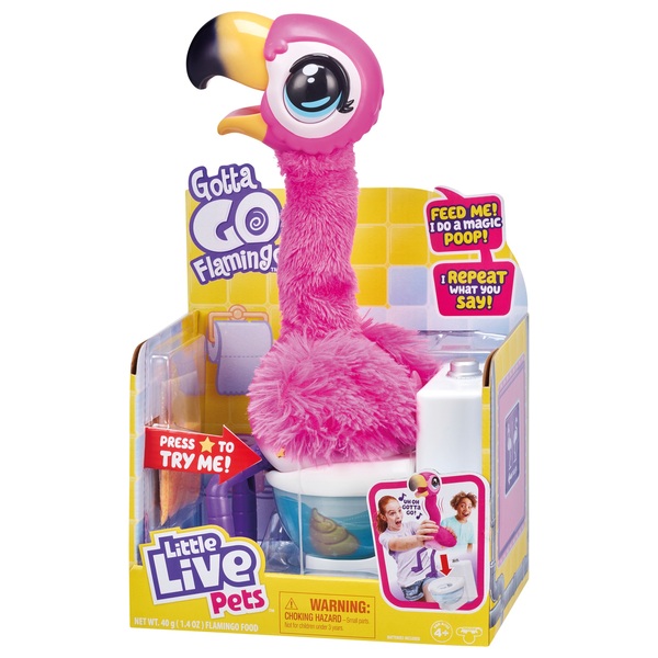 Little Live Pets Gotta Go Flamingo Smyths Toys Uk - all flamingo songs roblox