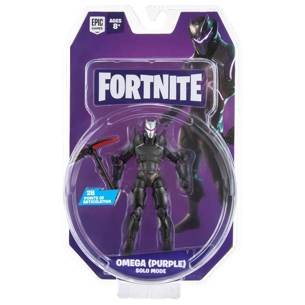 Fortnite 10cm Solo Mode Core Figure - Omega (Purple) - Smyths Toys UK