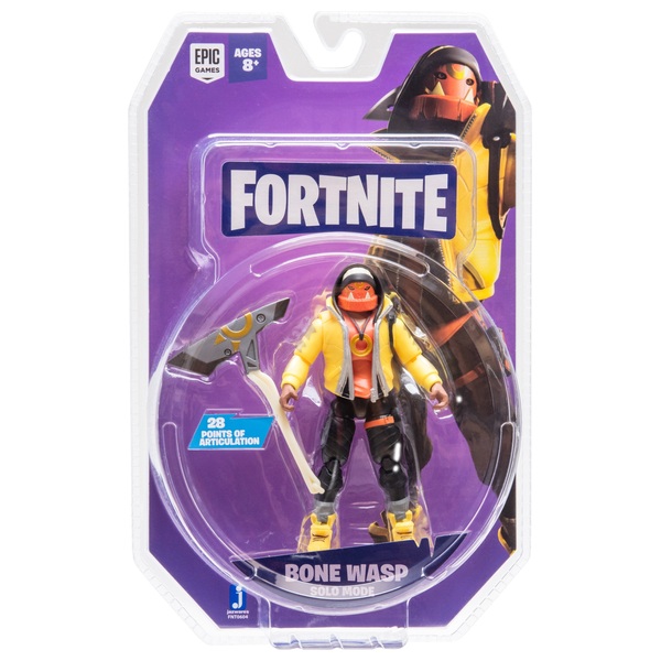 Fortnite Bone Wasp Solo Mode 10cm Collectible Figure Smyths Toys Uk - roblox galaxy wasp