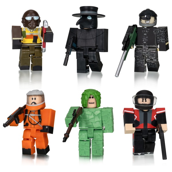 Roblox Apocalypse Rising 2 6 Figure Pack Smyths Toys Uk - roblox toys series 2 12 pack