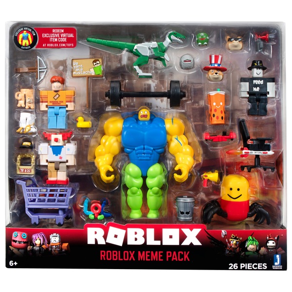 Roblox Meme Pack Playset Smyths Toys Ireland - roblox meme pack item