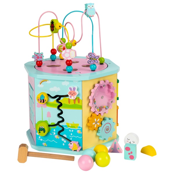 Squirrel Play Wooden Activity Centre - Pastel | Smyths Toys UK