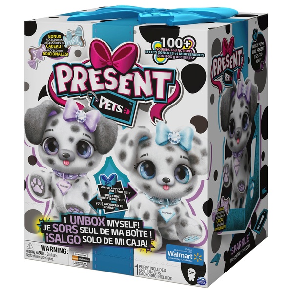 Present Pets Dalmation Interactive Plush Pet Assortment Smyths Toys Ireland