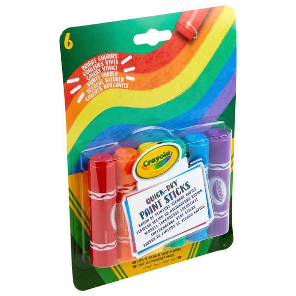 Crayola Paint Sticks 6 Pack - Smyths Toys Ireland