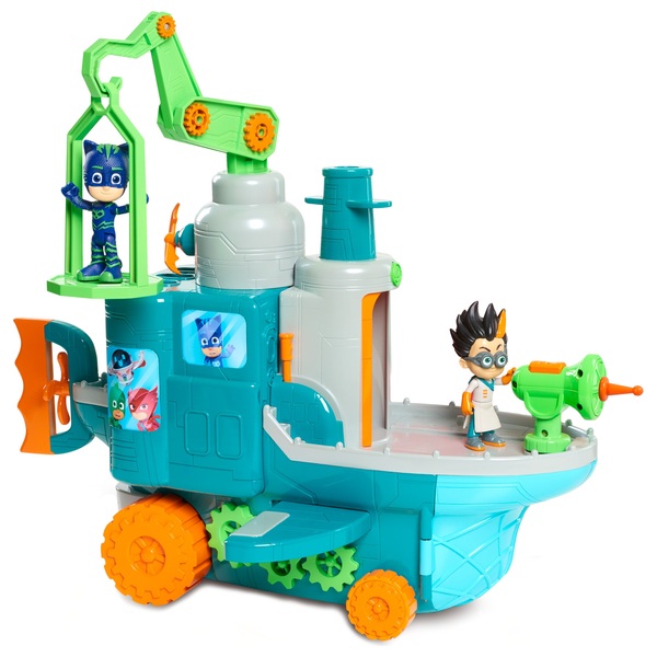 PJ Masks Romeo's Flying Factory Playset Smyths Toys Ireland
