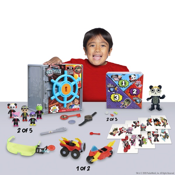 Ryan's World Mystery Spy Vault - Smyths Toys UK