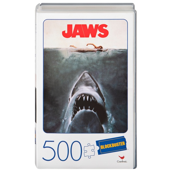 Vhs Jaws 500 Piece Puzzle Smyths Toys Uk - jaws in a pool roblox