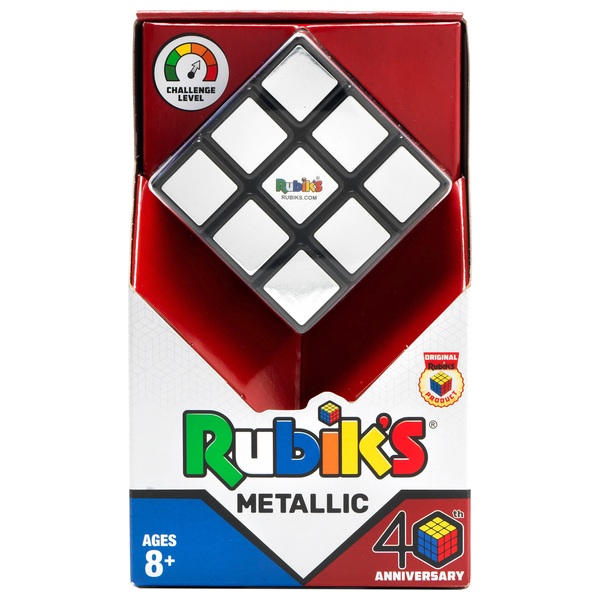 Rubiks 3 X 3 Metallic Anniversary Cube Smyths Toys Uk - roblox cube toy