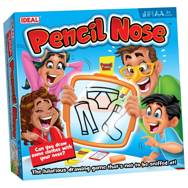 Ideal Pencil Nose Game Clock & Hope Their Teamates Can Guess Correctly What Draw 