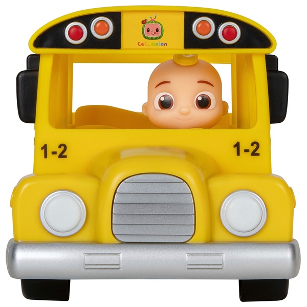 CoComelon Musical Yellow School Bus with JJ figure | Smyths Toys UK