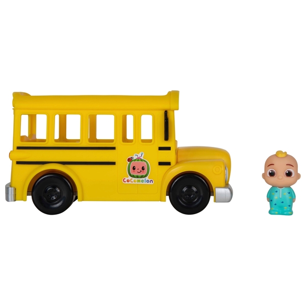 CoComelon Musical Yellow School Bus with JJ figure | Smyths Toys UK