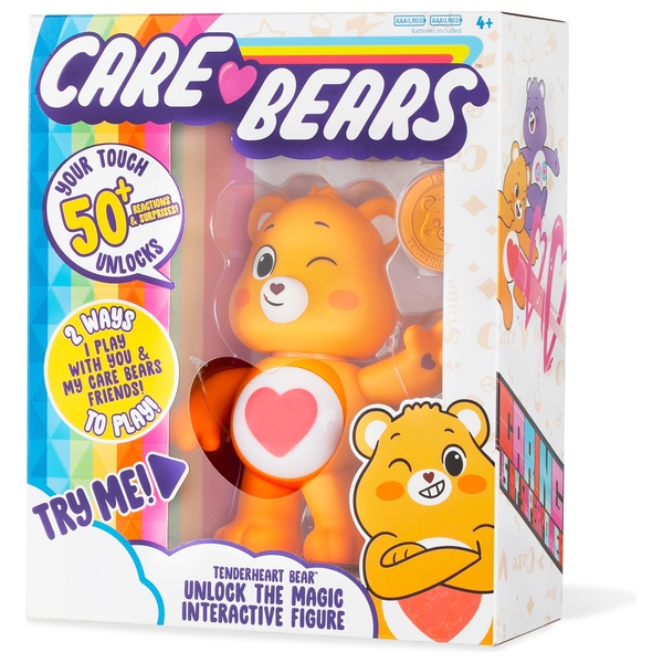 Care Bears Interactive Figure Tenderheart - Smyths Toys UK