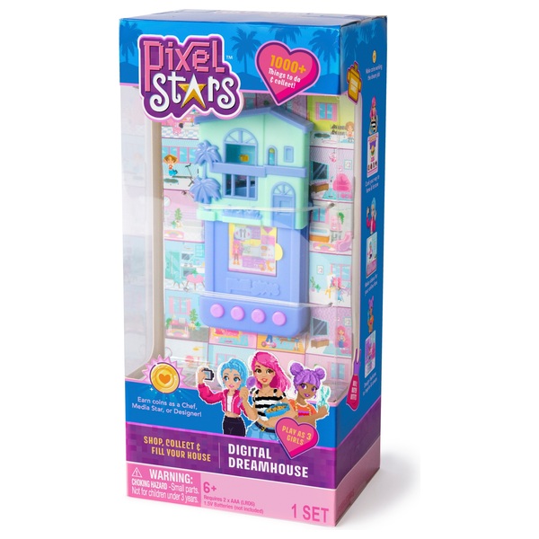 pixel house toy