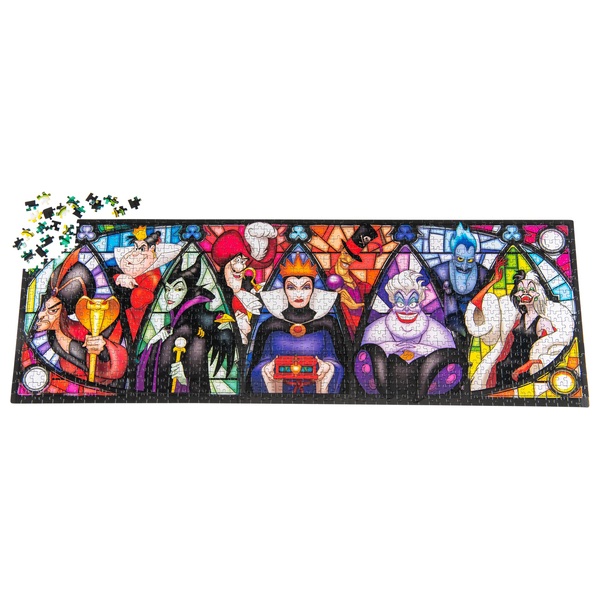 Clementoni Disney Villains Panorama 1000 Piece Jigsaw Puzzle Smyths