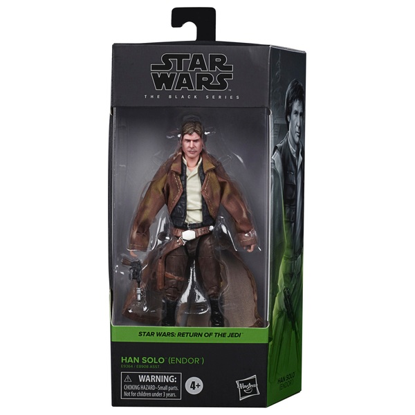 Star Wars The Black Series Han Solo (Endor) Action Figure Smyths Toys UK