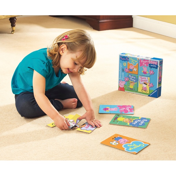 Ravensburger My First Puzzle Peppa Pig Jigsaw Puzzles Set Smyths Toys UK