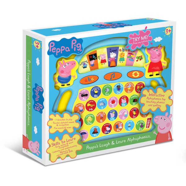 Peppa Pig Laugh & Learn Alphaphonics - Smyths Toys UK