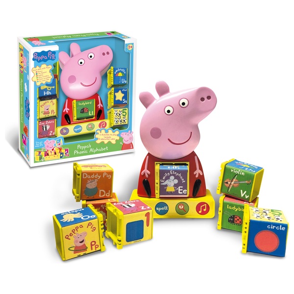 peppa pig alphabet toy