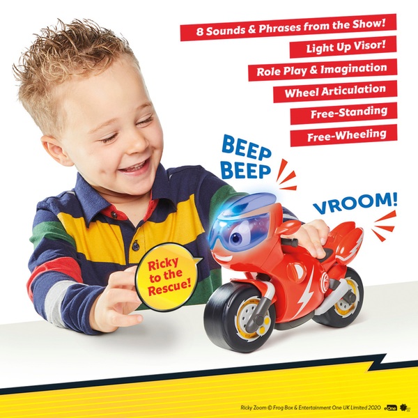 Ricky Zoom Lights & Sounds Ricky Smyths Toys UK