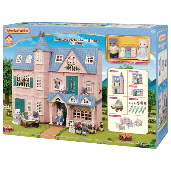 sylvanian families blue house