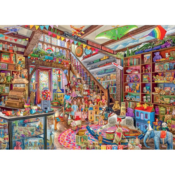 Ravensburger The Fantasy Toy Shop 1000 Piece Jigsaw Puzzle Smyths Toys UK