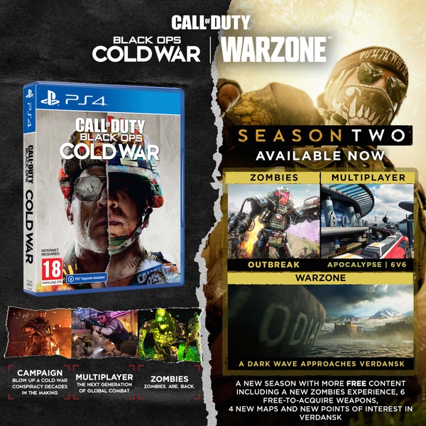 is call of duty cold war for ps4