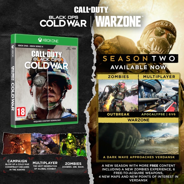 call of duty black ops cold war for xbox one