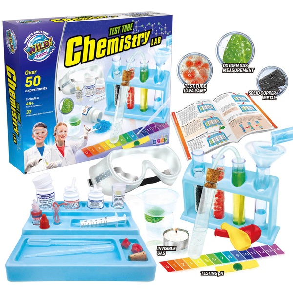 Wild Science Test Tube Chemistry Set 