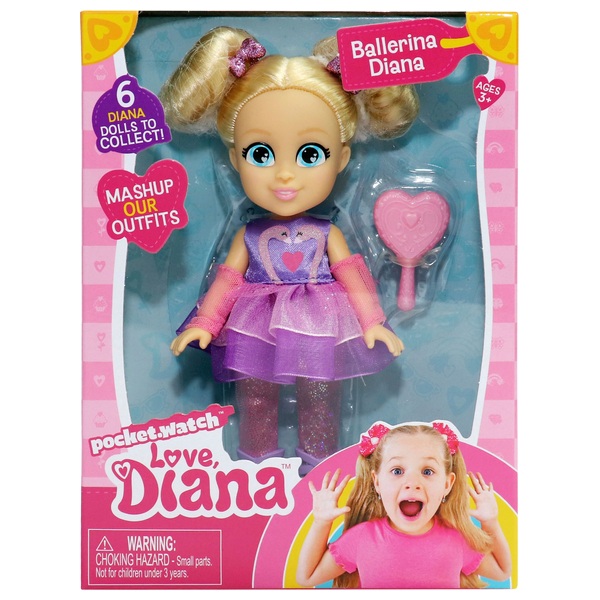 Love Diana 15cm Ballerina Diana Doll Smyths Toys Uk 